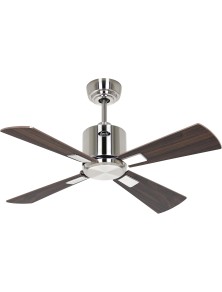 ECO NEO III 92, Ventilatore WiFi senza Luce, Corpo in acciaio spazzolato,  CasaFan