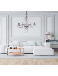 AMADEUS SP8, Lámpara colgante, Ideal Lux