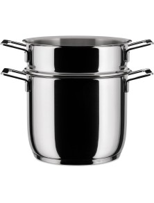 POTS&PANS, Pasta-set in Acciaio, Alessi