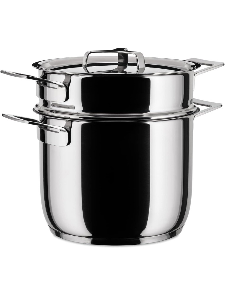 POTS&PANS, Pasta-set in Acciaio, Alessi