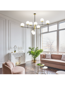 GOURMET PL9, hanglamp 9-lichts, Ideal Lux