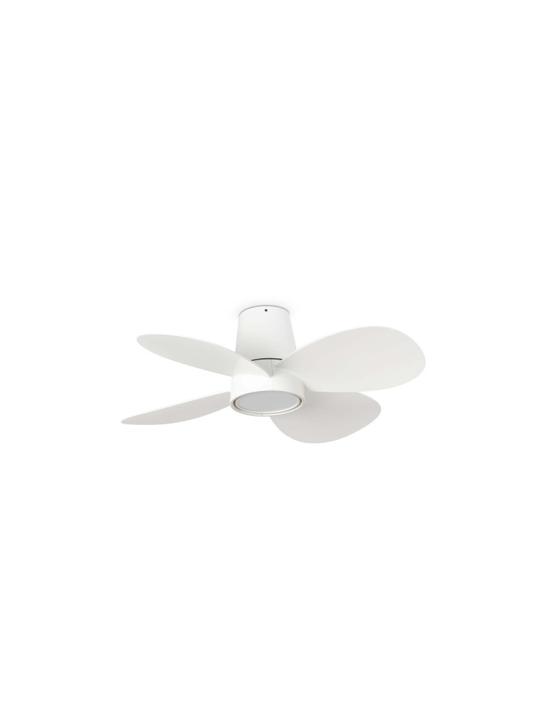 KLOVER S, Ventilatore con Luce, Faro Barcelona