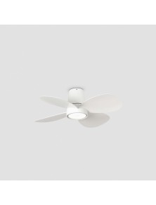 KLOVER S, Ventilatore con Luce, Faro Barcelona