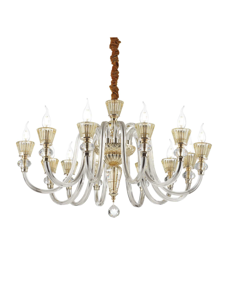 STRAUSS SP12, Pendelleuchte, Ideal Lux