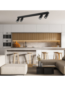 PROFILO PL4, Plafondlamp, Ideal Lux