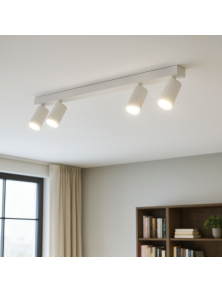 PROFILO PL4, Plafoniera, Ideal Lux