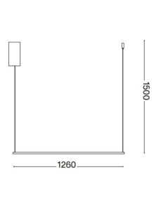ESSENCE SP 2700K, Suspensão Interior, Ideal Lux