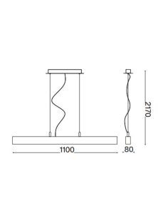 CRAFT SP, Suspension en Bois, Ideal Lux