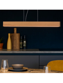 CRAFT SP, Suspensão em Madeira, Ideal Lux