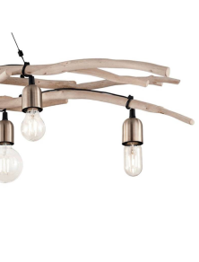 DRIFTWOOD SP6, Sospensione, Ideal Lux