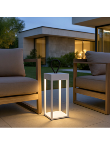 ENYA, Wiederaufladbare Außenlaterne, Ideal Lux