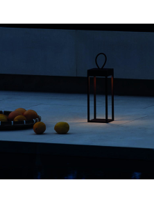 ENYA, Lanterne Rechargeable d’Extérieur, Ideal Lux