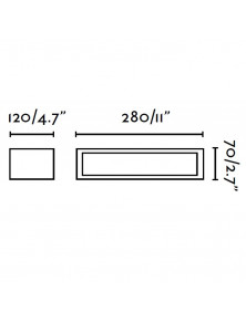 Natron, Lampada a Muro, Faro Barcelona