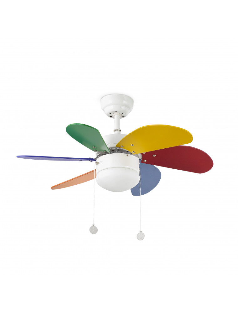 Palao, Ventilatore con Luce, Faro Barcelona Palao, Ventilatore con Luce, Faro Barcelona